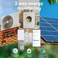 Aeotec Home Energy Meter 8 - drei Klemmen 60A
