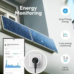 Aeotec Smart Outlet Typ F Smarte Steckdose Wi-Fi