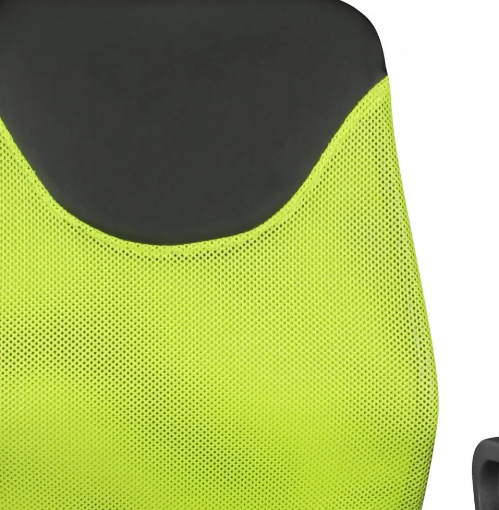 AMSTYLE Kinder-Drehstuhl KiKa Schwarz-Limette