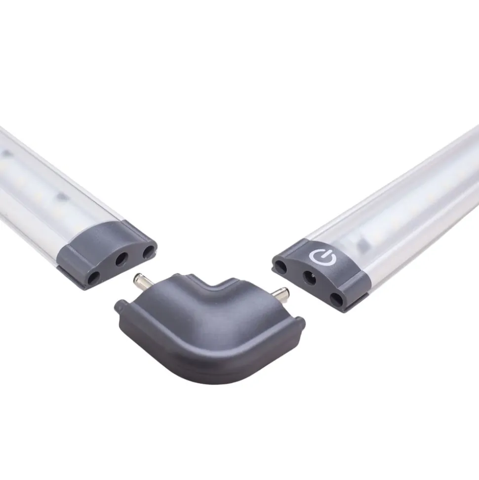 Anschlussadapter für LED Linearleuchten 90Grad Winkel