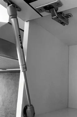 Aufsatzschrank Hochschrank 40 cm SIENA Schwarz Küchenzeile Küchenblock Küche
