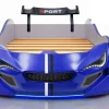 Autobett Kinder 90x200 Jungen LED Leuchte Unterbodenbeleuchtung Sound Fernbedienung