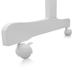 Baby Wiege Kinder Bett Stubenwagen Beistellbett + 9 tlg. Zubehör Weiß Grau