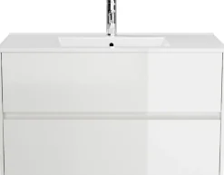 Badmöbel Limes & Waschtisch 100 cm 2 Greifraum SoftClose Auszüge Grafit