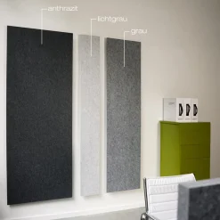 baffel multiple-Set - Deckenträger Odenwald - 2-fach Farbe: lichtgrau, Größe: 100x50x2,5cm