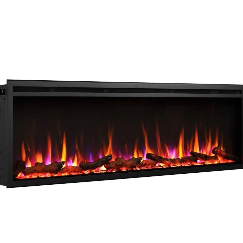 BALDERIA Elektrokamin Atalanta 60 - Einbaukamin mit Heizung 1500 W