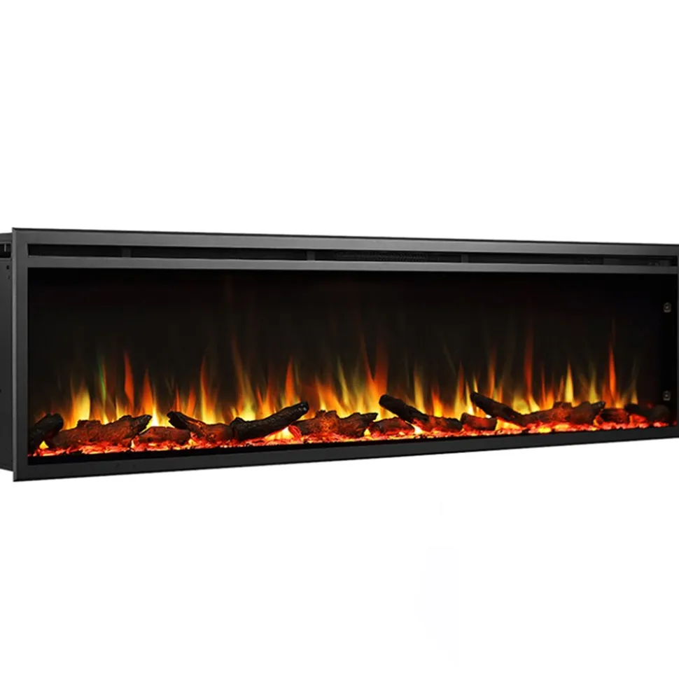 BALDERIA Elektrokamin Atalanta 72 - Einbaukamin mit Heizung 1500 W