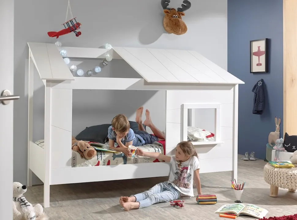Baumhaus Bett 90 x 200 cm Liegefläche