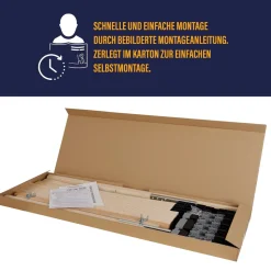 BeCoBeCo Easy Star Lattenrost verstellbar – Individuell anpassbares Kopfteil, ideal für alle Matratzenarten, stabil, langlebig, für hohen Schlafkomfort140 x 200 cm