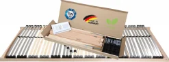 BeCoLattenrost Premium Fix, Beco, wahlweise mit verstellbarem Kopfteil, zur einfachen Selbstmontage80 x 200 cmKopfteil verstellbar
