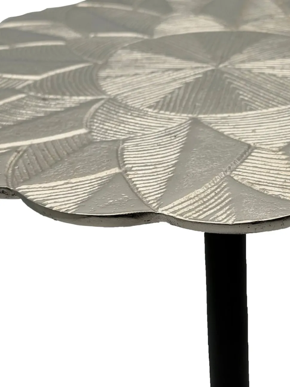 Beistelltisch Aluminium Anstelltisch Metall Wohnzimmertisch Dekotisch Couchtisch