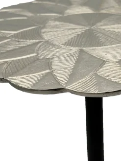 Beistelltisch Aluminium Anstelltisch Metall Wohnzimmertisch Dekotisch Couchtisch