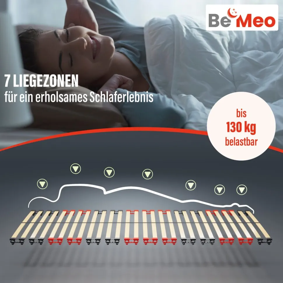 BeMeoBeMeo Lattenrost Basic90 x 200 cm