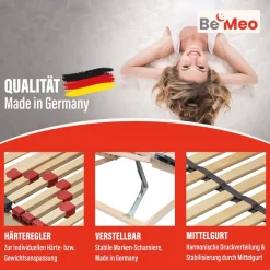 BeMeoBeMeo Lattenrost Komfort100 x 200 cm