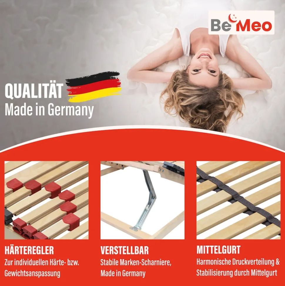 BeMeoBeMeo Lattenrost Komfort100 x 200 cm