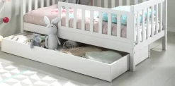Bettschublade zum Juniorbett, Ausf. MDF weiß lackiert
