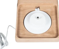 BOARTI Kinderregal Baustelle | hängend für Toniebox und Tonie Figuren | platzsparendes Regal | H. 22 x B. 25 x T. 19 cm | Wandregal Musikbox und Figuren Aufbewahrung Magneteinsätzen | Aufbewahrungsregal Holz