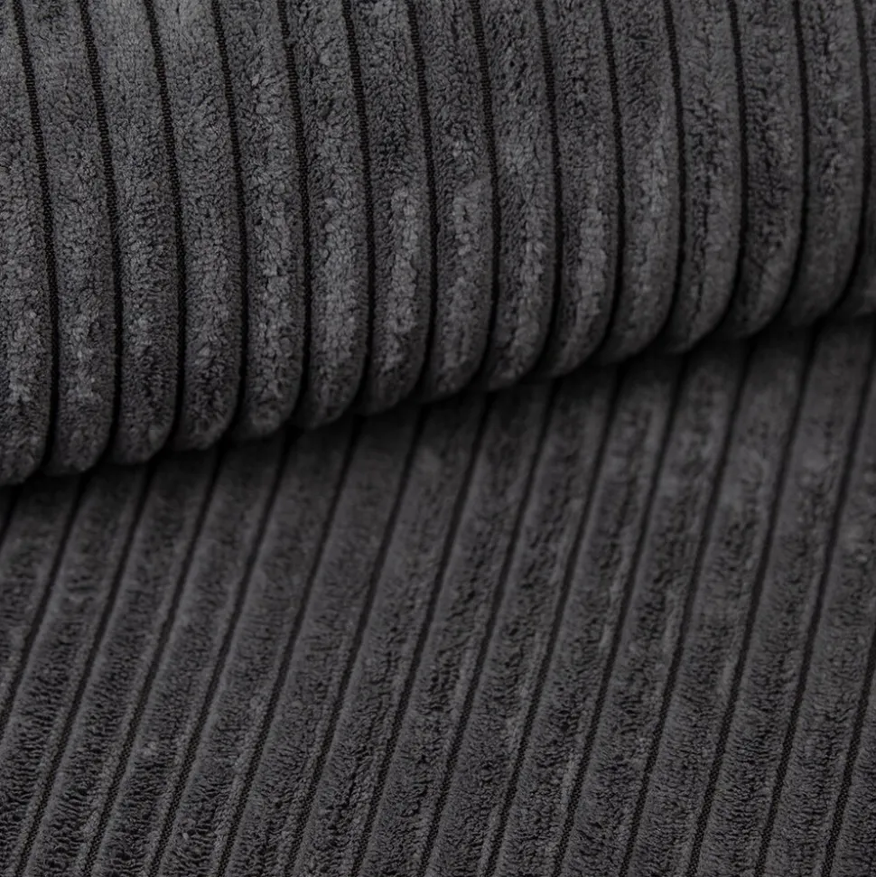 Boxspringbett Boxbett Glenn 2 Hotelbett 140x200 Bett Topper Cordstoff Graphite