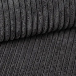 Boxspringbett Paxos Cordstoff Graphite 140x200 Hotelbett Bonellfederkern Bett