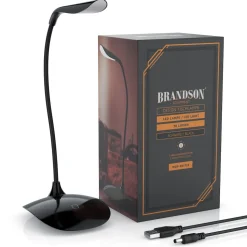 Brandson LED Schreibtischlampe, Helles Licht, 3 Stufen, Stromsparend