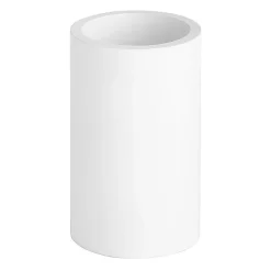 Brillantbad MAXIMA Glashalter Polyresin Weiß 72x120x72 mm für Bad & Küche >> Freistehend anwendbar