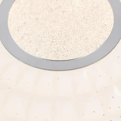 BRILLIANT Adria LED Wand- und Deckenleuchte 30cm weiß/chrom Innenleuchten,Deckenleuchten,-funktional | 2x 12W LED integriert, (Lichtstrom: 800lm, Lichtfarbe: 3000K) | Durchmesser: 30cm