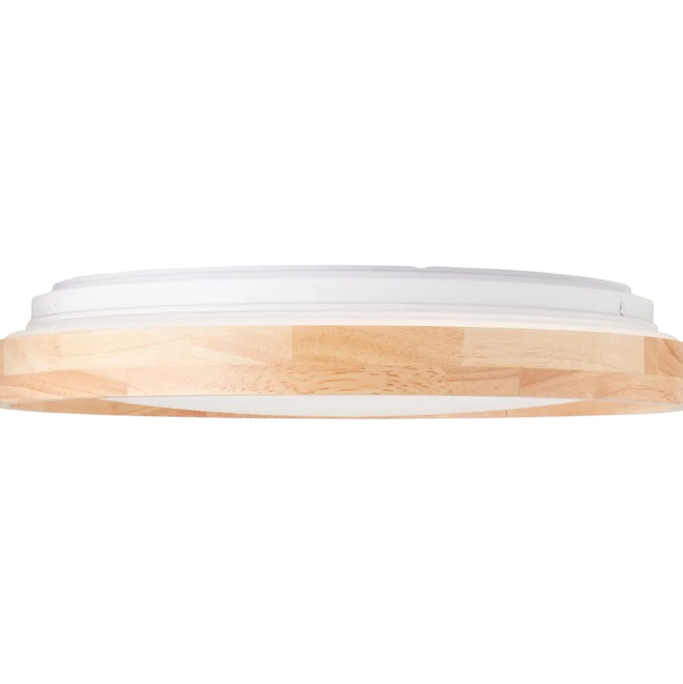 Brilliant Alson LED Deckenleuchte 39cm holz hell/weiß, Metall/Holz/Kunststoff, 1x 26 W LED integriert, (Lichtstrom: 2500lm, Lichtfarbe: 3000-4500K)