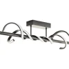 Brilliant Amalie LED Deckenleuchte 80cm schwarz, Metall/Kunststoff, 1x LED integriert, 16 W , (Lichtstrom: 2100lm, Lichtfarbe: 3000K)