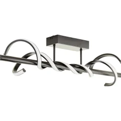 Brilliant Amalie LED Deckenleuchte 80cm schwarz, Metall/Kunststoff, 1x LED integriert, 16 W , (Lichtstrom: 2100lm, Lichtfarbe: 3000K)