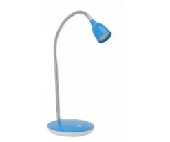 Brilliant Anthony LED Tischleuchte Blau/Eisen warmweiß