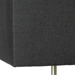 BRILLIANT Lampe Aglae Tischleuchte Touchschalter anthrazit | 1x D45, E14, 40W, geeignet für Tropfenlampen (nicht enthalten) | Mit An/Aus-Touchschalter