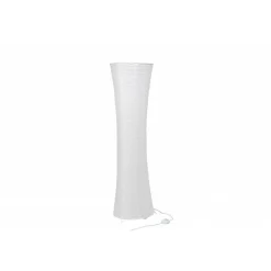 BRILLIANT Lampe Becca Standleuchte weiß | 2x A60, E27, 60W, geeignet für Normallampen (nicht enthalten) | Mit Fußschalter