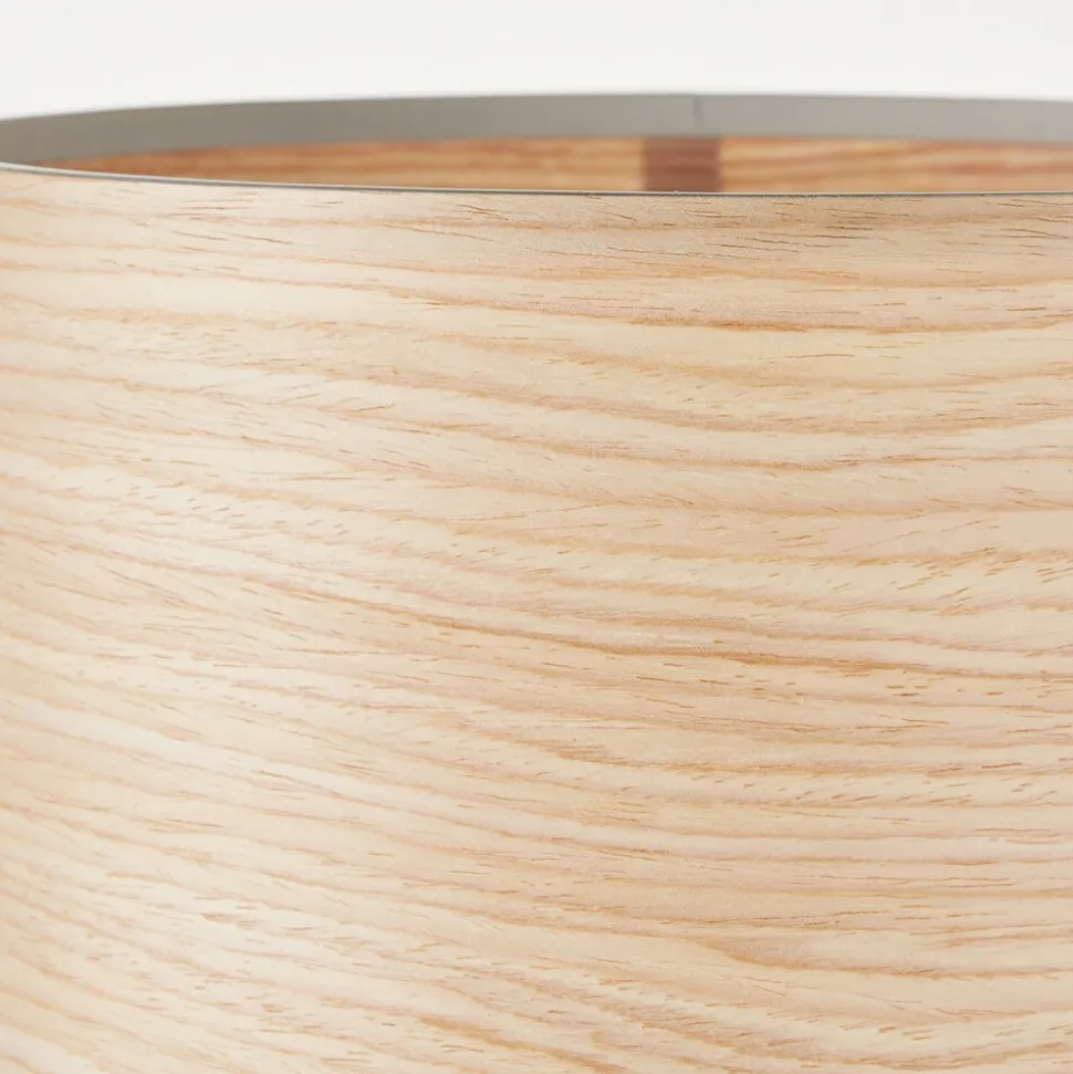 BRILLIANT Lampe, Romm Tischleuchte holz hell/schwarz, 1x A60, E27, 52W, Mit Schnurzwischenschalter