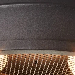 BRILLIANT Lampe, Zois Deckenleuchte 42cm schwarz korund, Metall, 2x A60, E27, 28W,Normallampen (nicht enthalten)