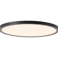 BRILLIANT Tuco LED Deckenaufbau-Paneel 30cm schwarz/weiß | 1x LED integriert, 19W LED integriert, (Lichtstrom: 2500lm, Lichtfarbe: 2700K)