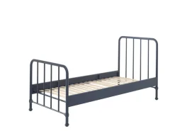 BRONXX Metallbett im coolen Look, Liegefläche 90 x 200 cm versch. Farben
