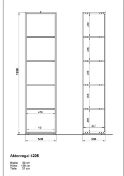 Büro-Set MUENCHEN 8-teilig Weiß | Glas & Abschließbar & Soft-Close