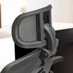 Bürostuhl FineBuy Schreibtischstuhl Mesh Schwarz Drehstuhl Ergonomisch 120 kg