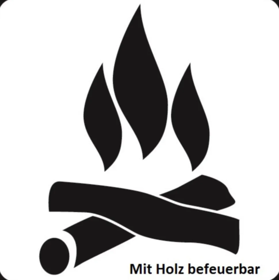 Buschbeck Rondo Gartengrillkamin weiß