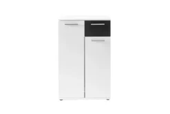 byLIVING Schuhschrank JAKOB, Breite 60 cm, schwarz/weiß