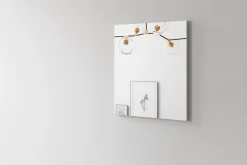 byLIVING Spiegel JAKOB, Breite 60 cm, weiß, Wandspiegel