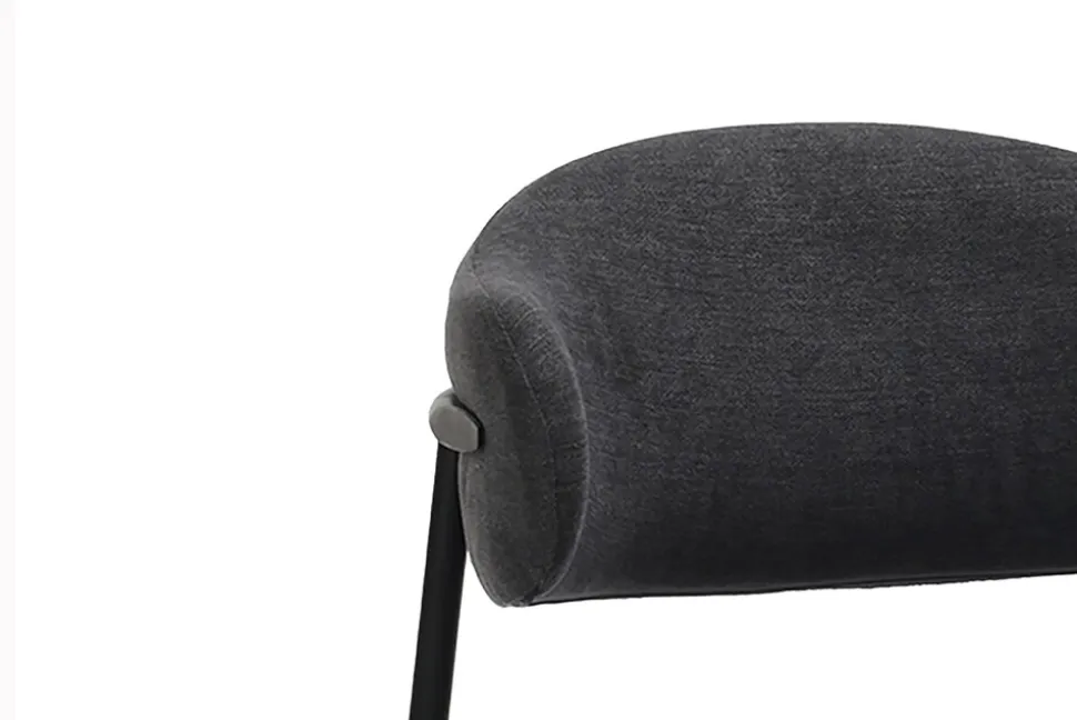 byLIVING Stuhl JERSEY, Breite 58 cm, dunkelgrau