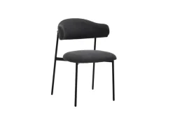 byLIVING Stuhl JERSEY, Breite 58 cm, dunkelgrau