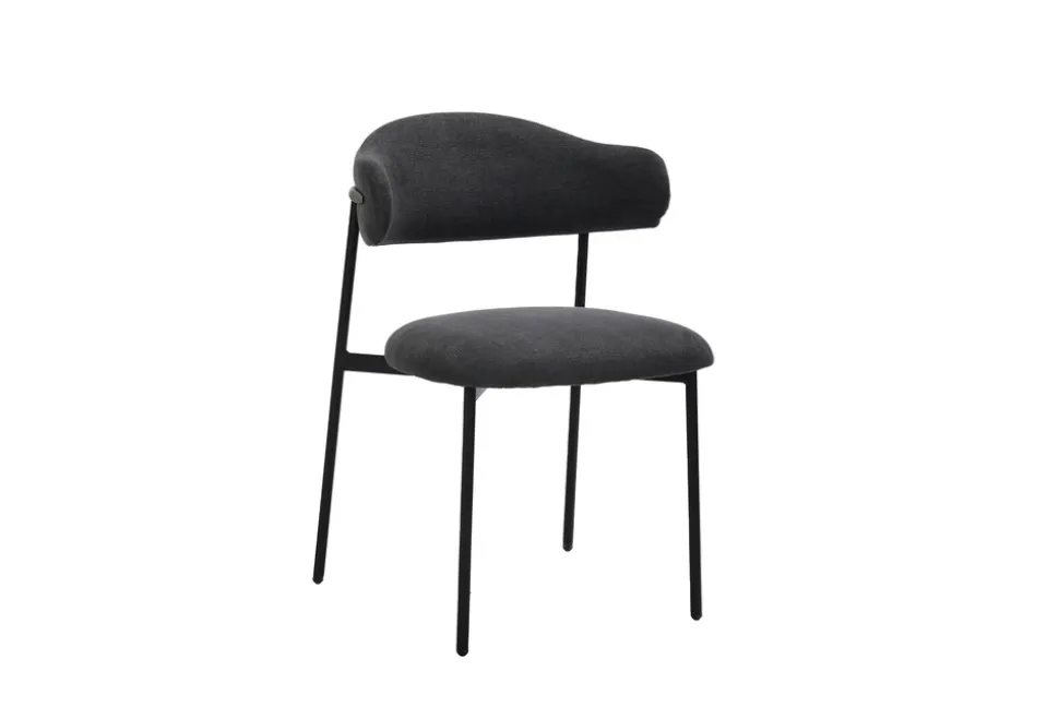 byLIVING Stuhl JERSEY, Breite 58 cm, dunkelgrau