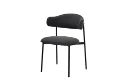 byLIVING Stuhl JERSEY, Breite 58 cm, dunkelgrau