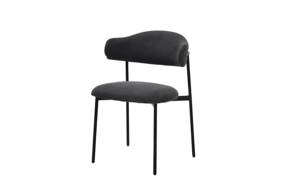 byLIVING Stuhl JERSEY, Breite 58 cm, dunkelgrau