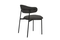 byLIVING Stuhl JERSEY, Breite 58 cm, dunkelgrau