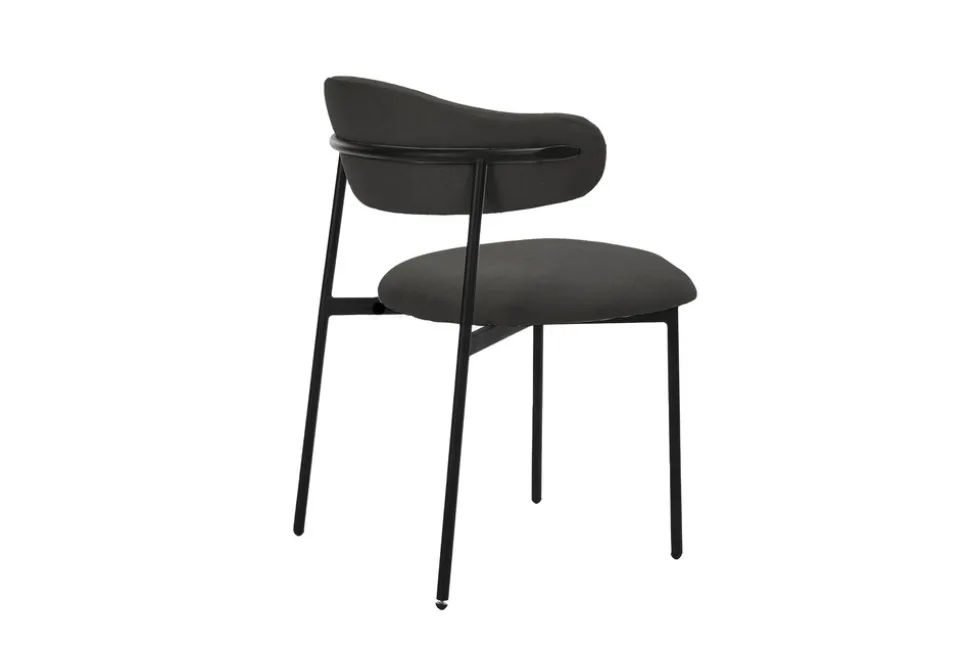 byLIVING Stuhl JERSEY, Breite 58 cm, dunkelgrau