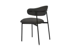 byLIVING Stuhl JERSEY, Breite 58 cm, dunkelgrau