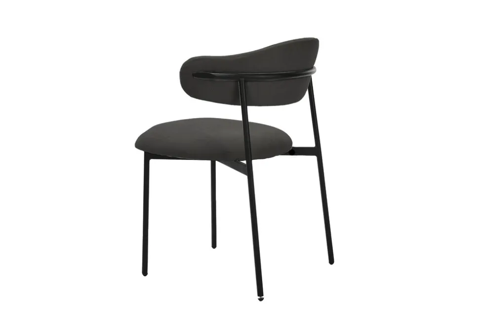 byLIVING Stuhl JERSEY, Breite 58 cm, dunkelgrau